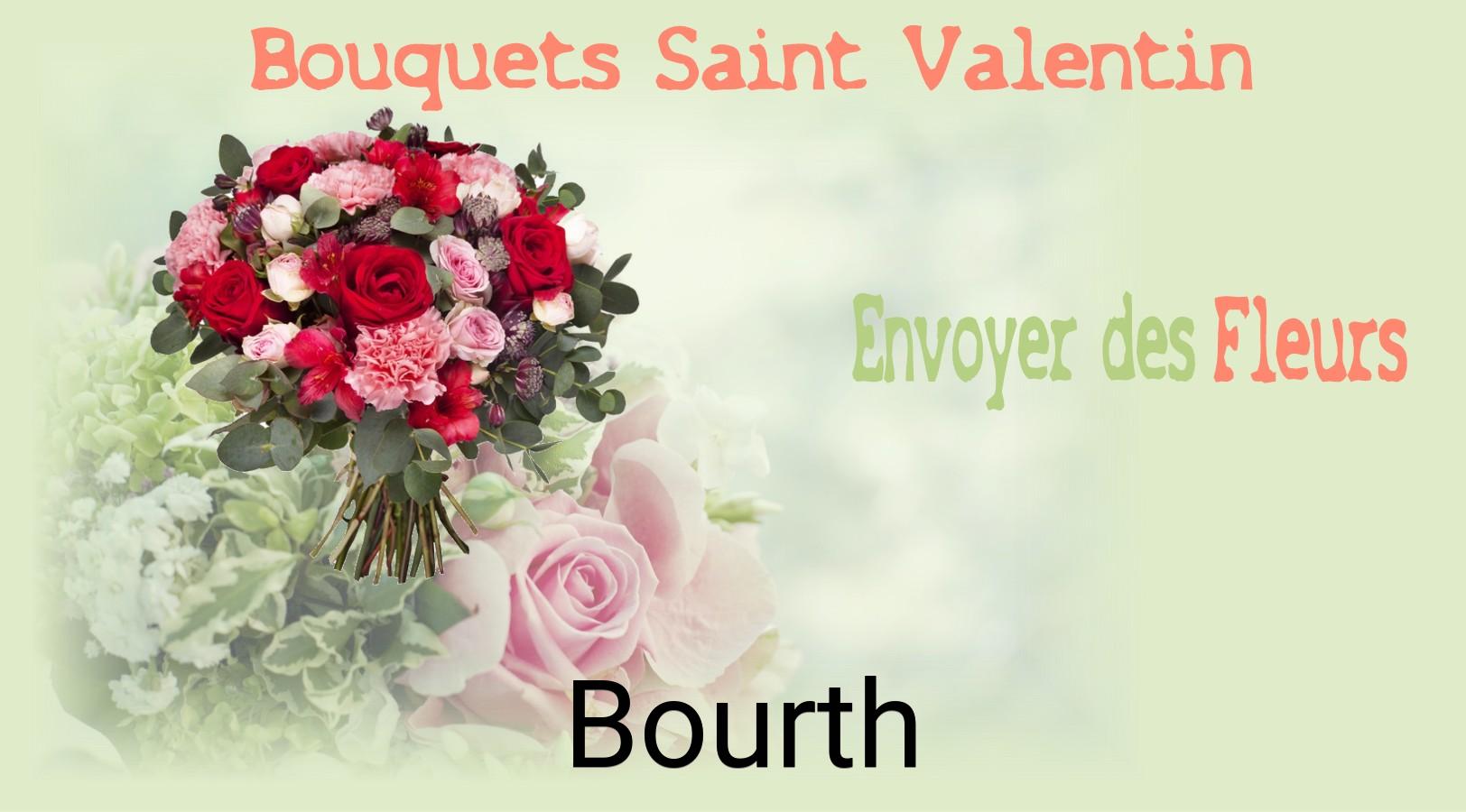 Roses de Saint-Valentin livrées à Bourth
